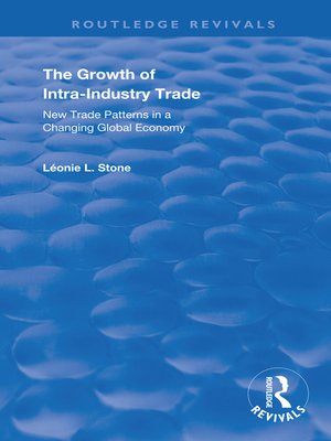 cover image of The Growth of Intra-Industry Trade